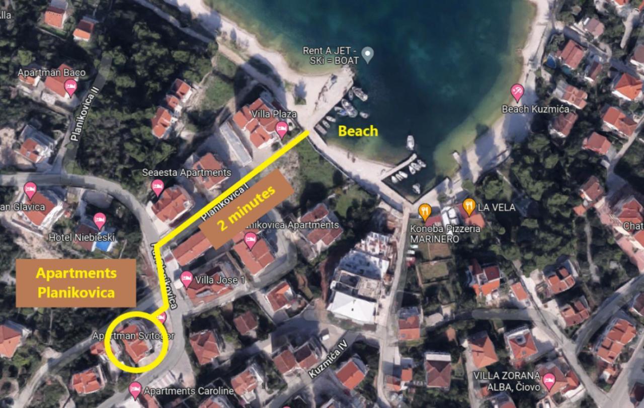 Apartment Planikovica Trogir Exteriör bild